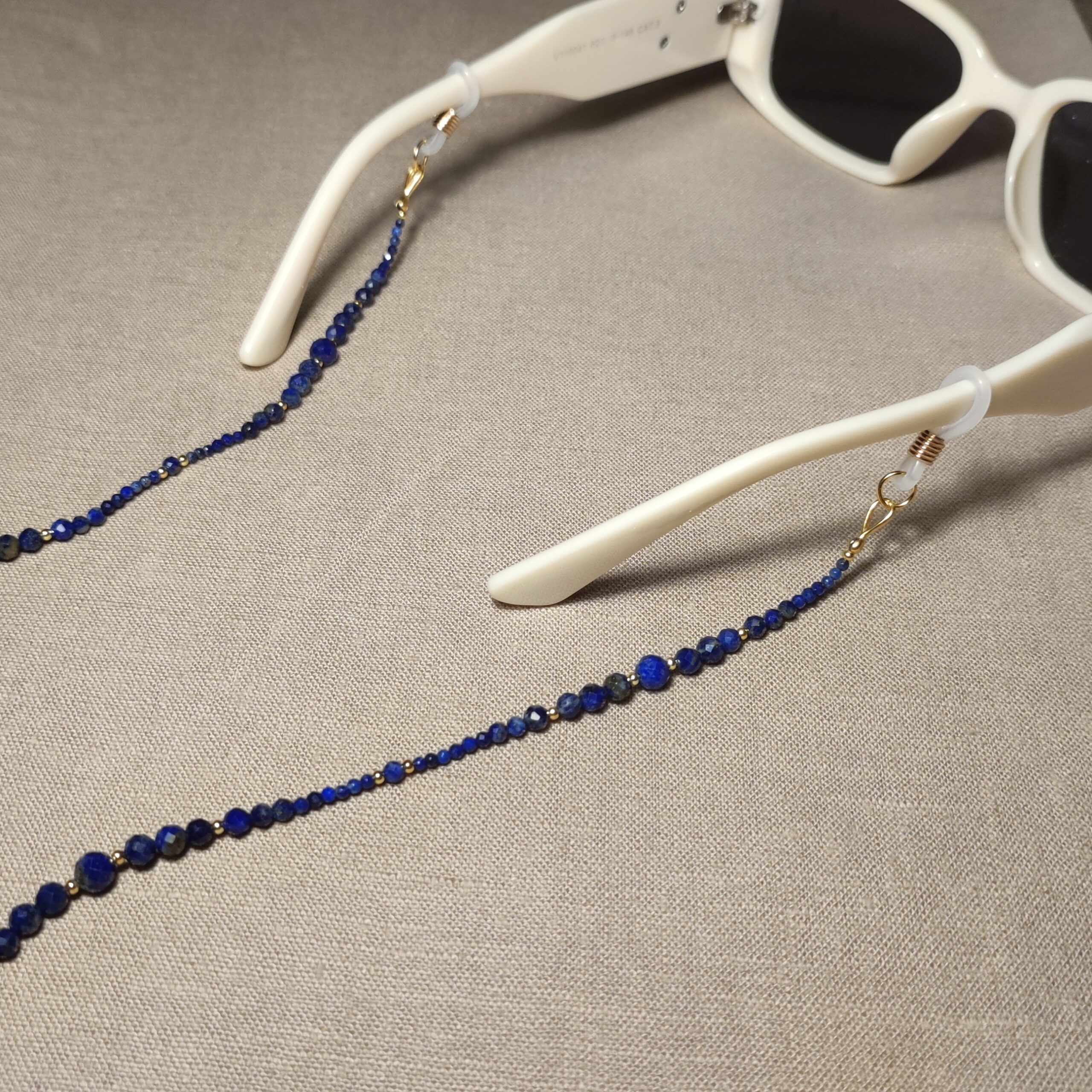 Łańcuszek do okularów z lapisem lazuli - Image 12