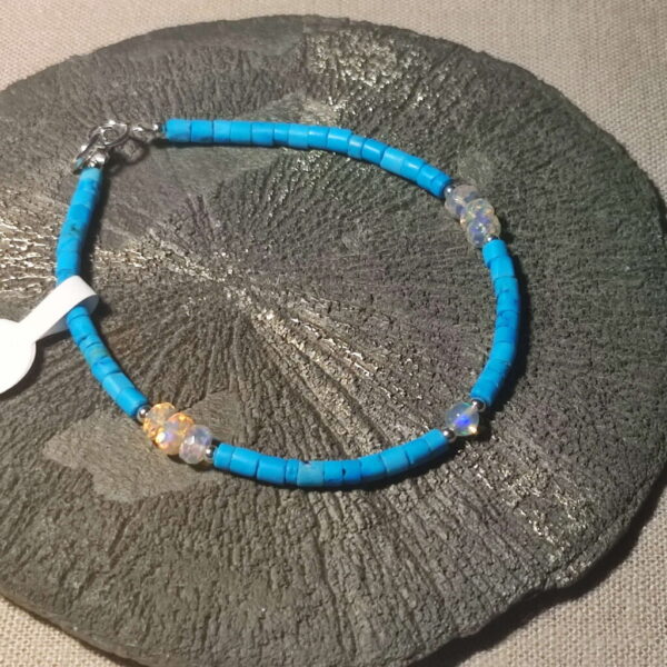 armenia turquoise bracelet etiopian opal 
