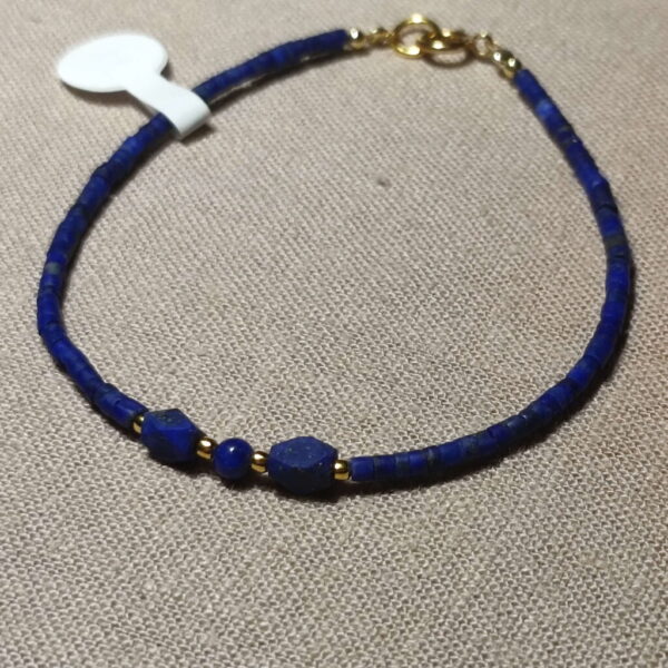 lapis lazuli bransoletka z lapisem srebrna srebro 925